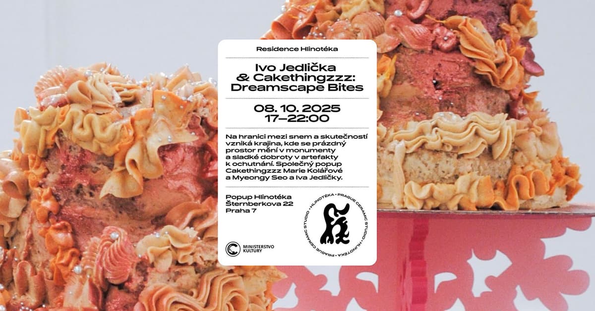 POP UP Ivo Jedlička & Cakethingzzz: Dreamscape Bites